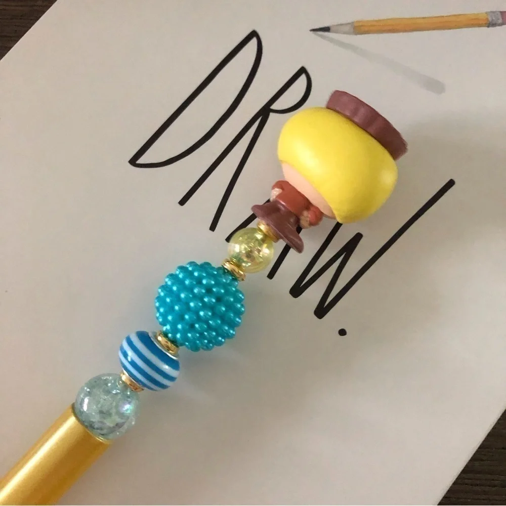 Disney Doorables: Wreak it Ralph: Rancis handmade beaded pen